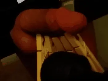 Gboy Locked in Stocks Dick Clothespins Vibrating