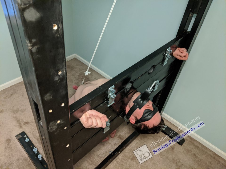 Gay Bondage Stocks Predicament CBT