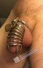 Boy Locked in Chastity Hard